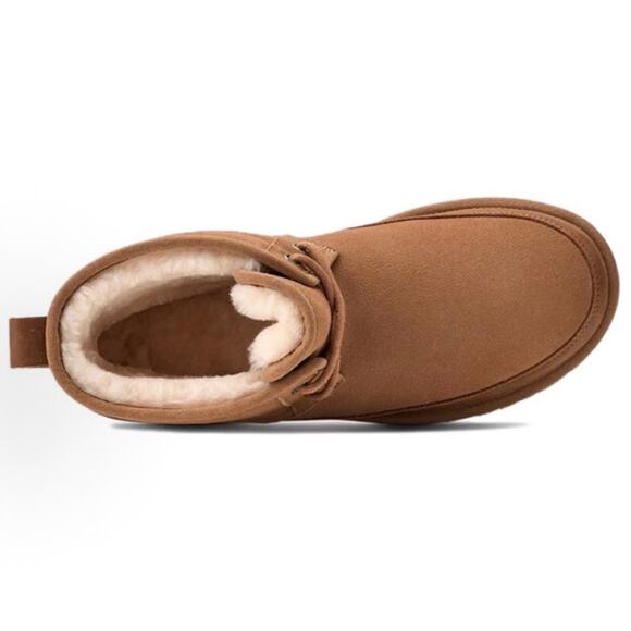 UGG MEN\'S 12 CLASSIC MINI LENNOX LACE UP CHESTNUT 1174582 NIB main image 5